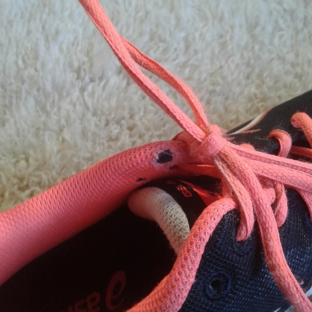 Asics Black & Pink Gel Flash Running Sneakers